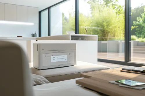 Chercheurs et ingénieurs collaborant sur des projets d'innovation technologique dans un laboratoire moderne