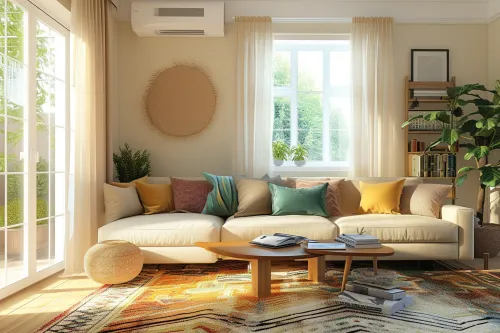 Un thermostat mal réglé affichant une température de consigne trop élevée dans une maison énergivore